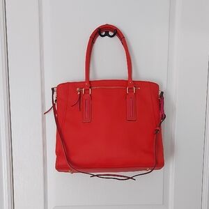 Large Red Tote Bag